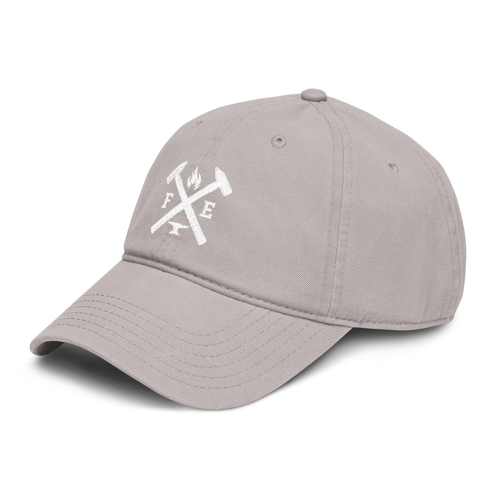 Washed Baseball Cap with Fire & Ax Outdoor Logo