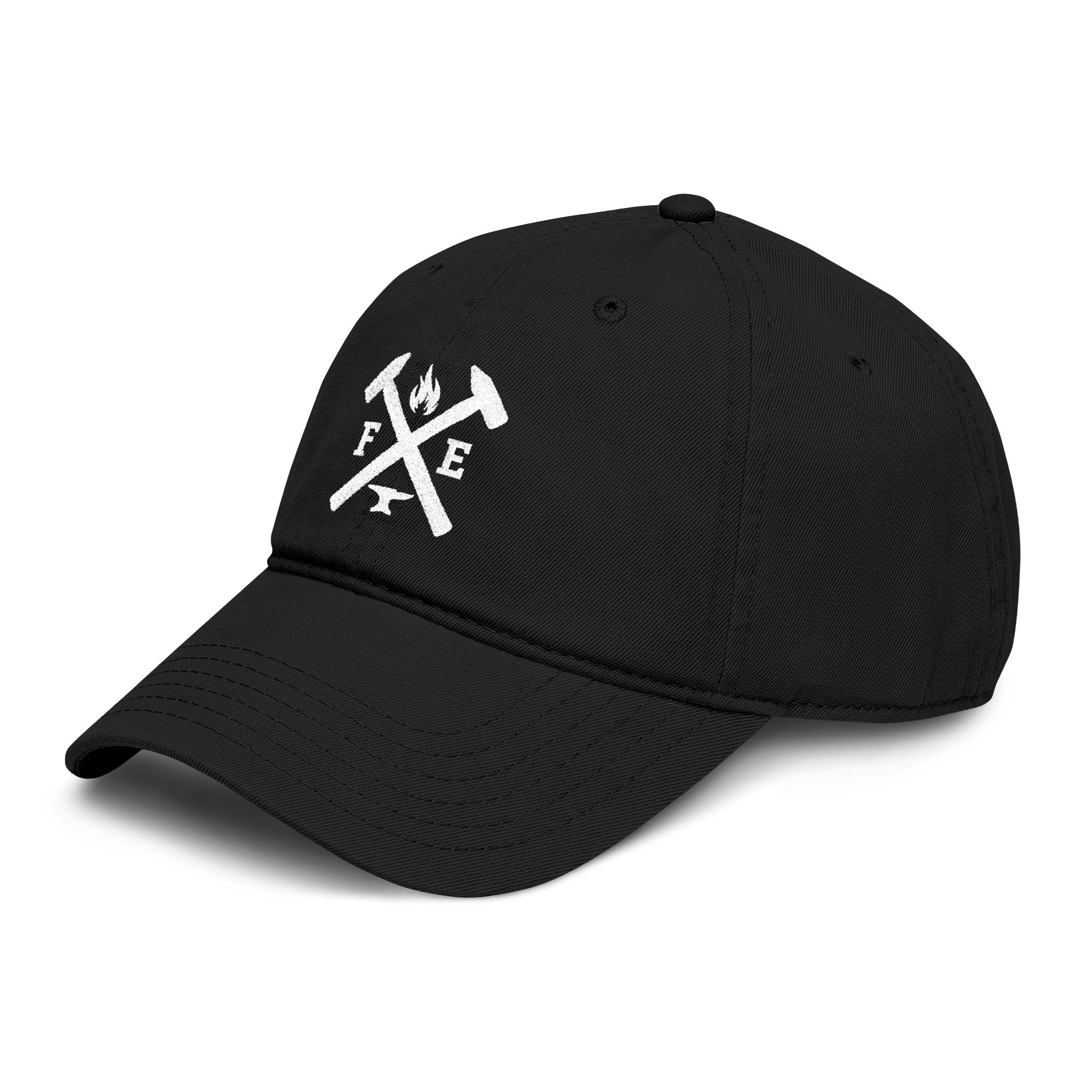 Washed Baseball Cap with Fire & Ax Outdoor Logo