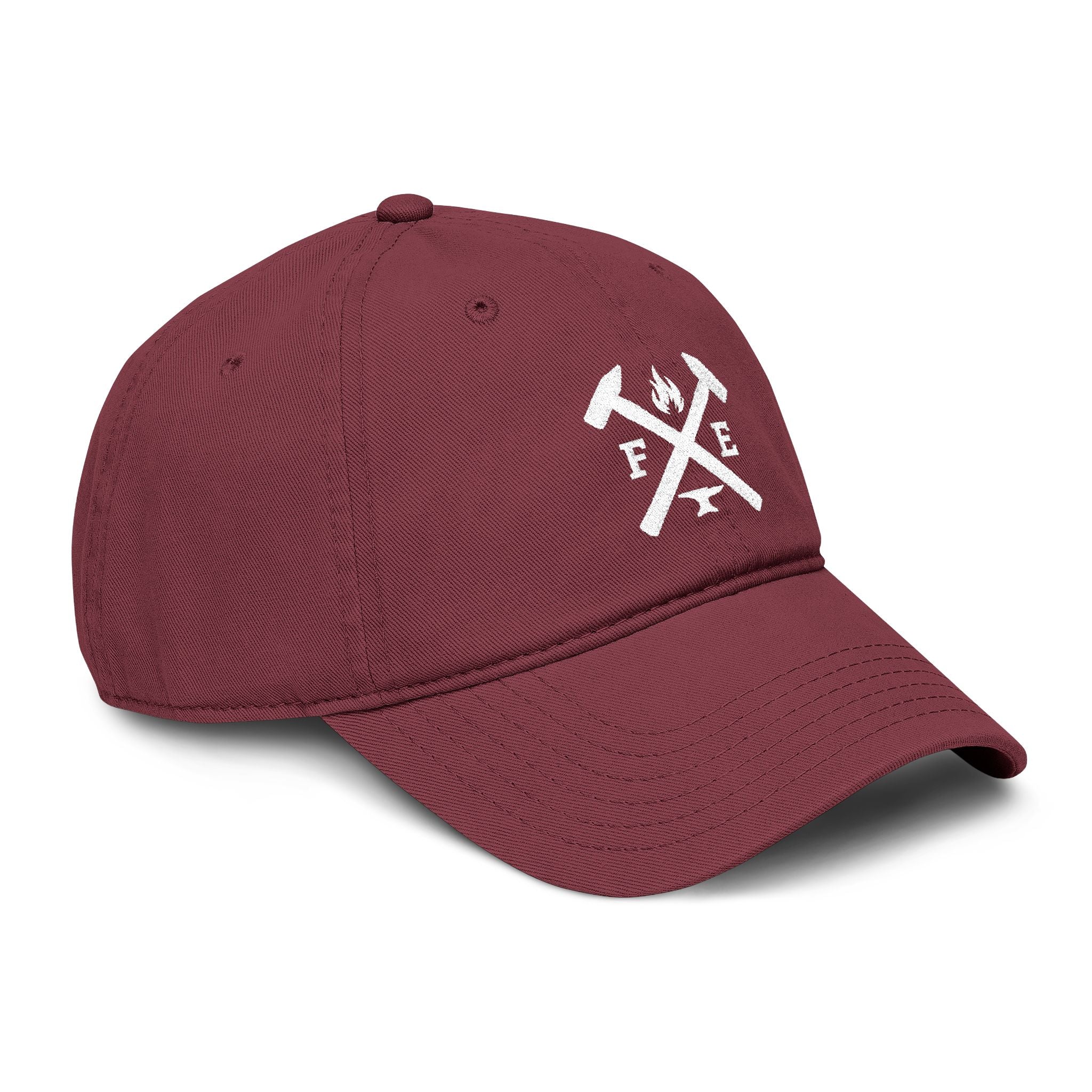 Washed Baseball Cap with Fire & Ax Outdoor Logo