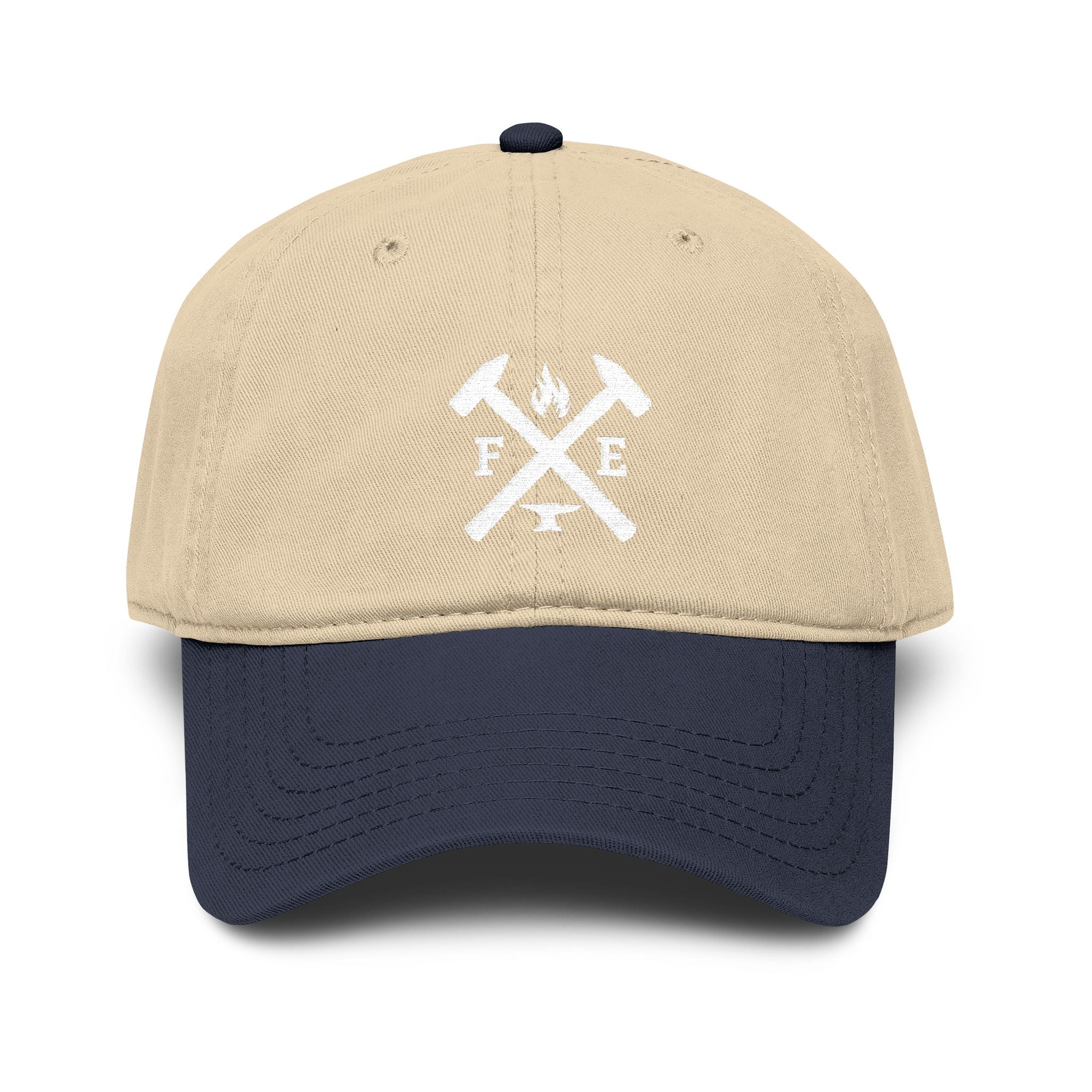 Washed Baseball Cap with Fire & Ax Outdoor Logo