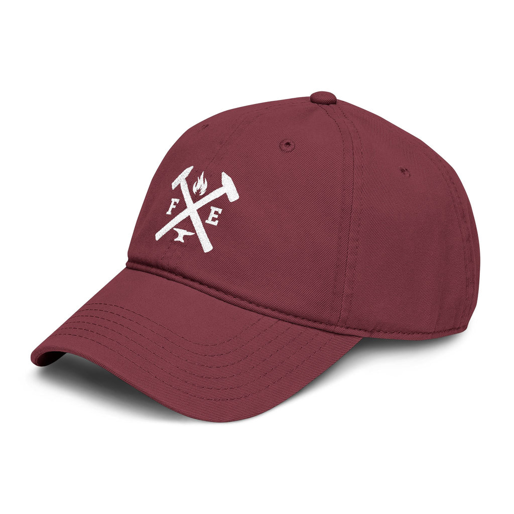 Washed Baseball Cap with Fire & Ax Outdoor Logo