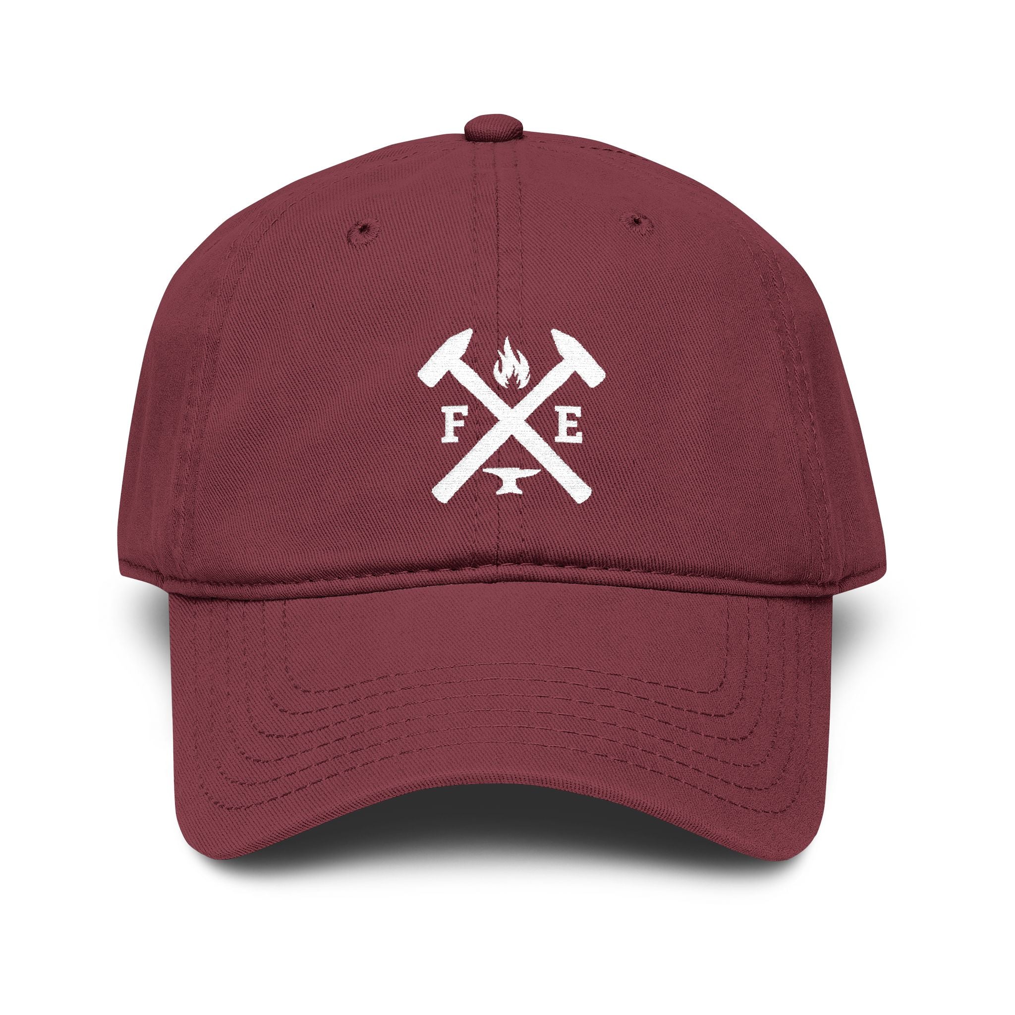 Washed Baseball Cap with Fire & Ax Outdoor Logo