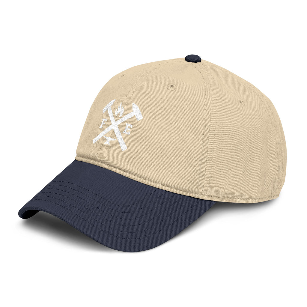 Washed Baseball Cap with Fire & Ax Outdoor Logo