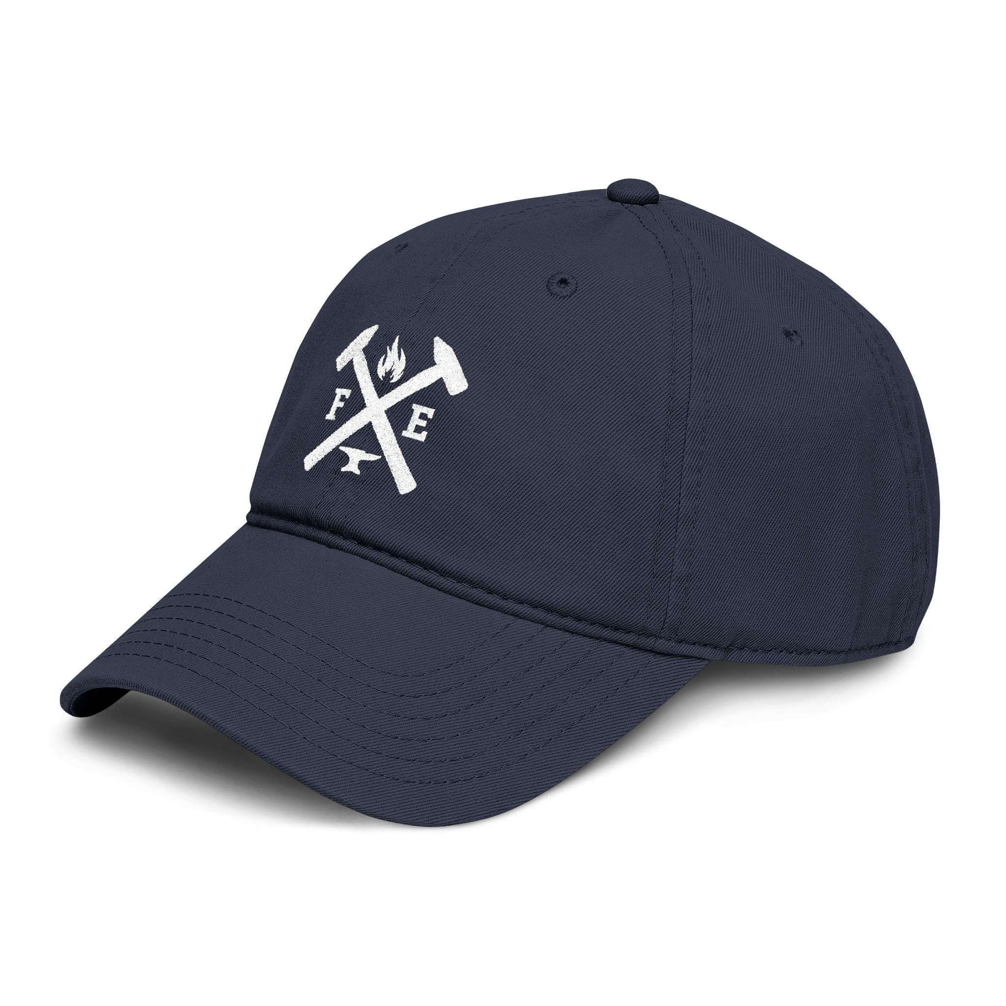 Washed Baseball Cap with Fire & Ax Outdoor Logo