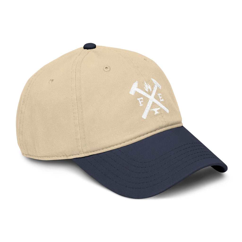 Washed Baseball Cap with Fire & Ax Outdoor Logo