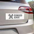 Forged Edge Logo Car Magnet